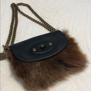 Like new UGG faux fur bag!